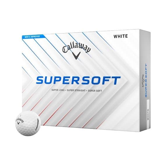 Bolas de Golf Callaway Supersoft 25 White